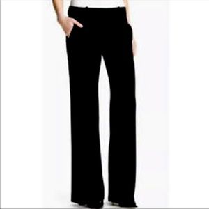 Theory Emery Black Wide Leg Pant